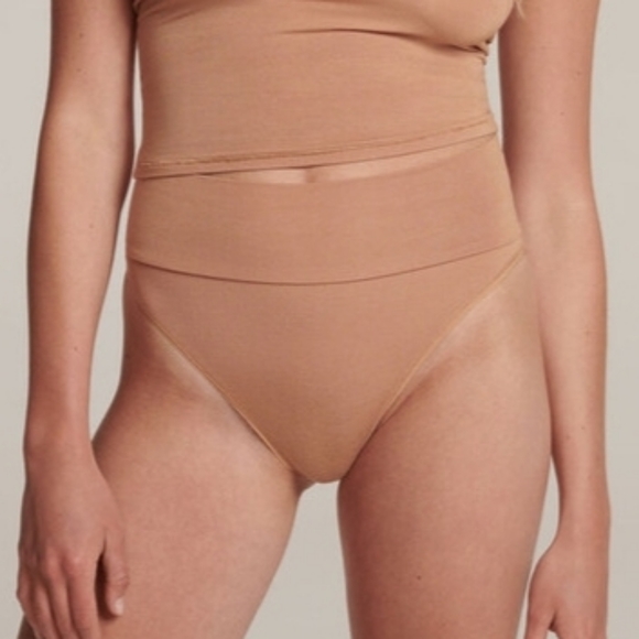 2pcs SKIMS SLEEP BRIEF/ CAMEL/4X/NWT - Picture 14 of 15